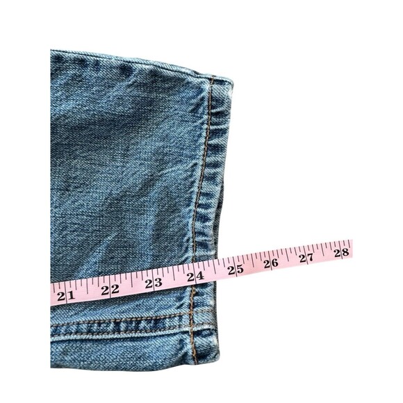 Kancan Estilo Dark Wash Classic Distressed Casual Straight Leg Jeans Size 9/28 - Picture 7 of 7